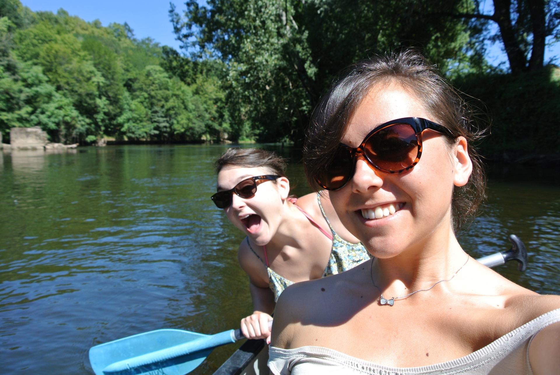 Canoe on the Vézère